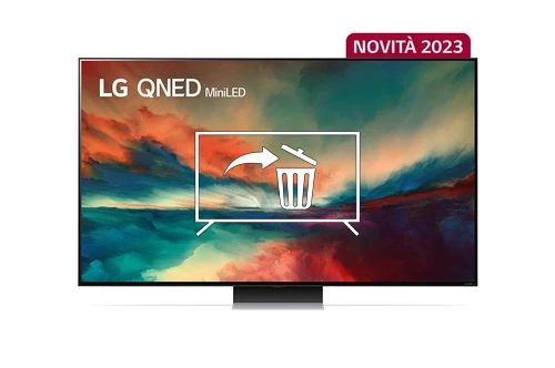 Desinstalar aplicaciones en LG 75QNED866RE