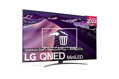 Uninstall apps on LG 75QNED876QB