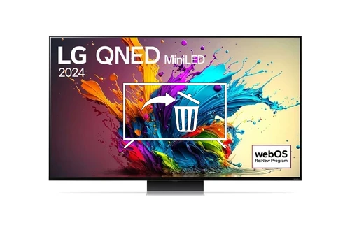 Desinstalar aplicaciones a LG 75QNED91T3A