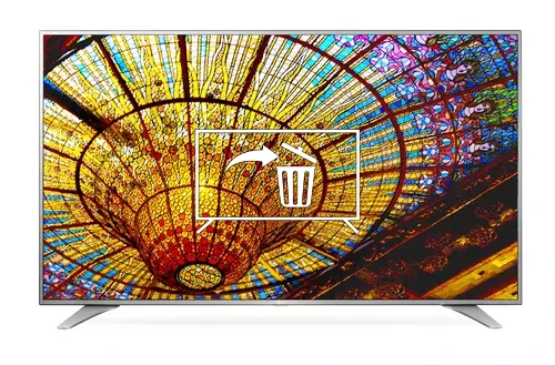 Uninstall apps on LG 75UH6550