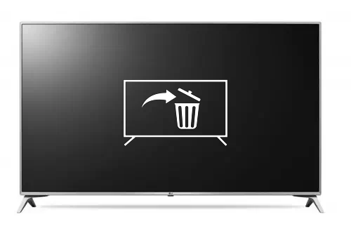 Désinstaller des applications sur LG 75UJ655V