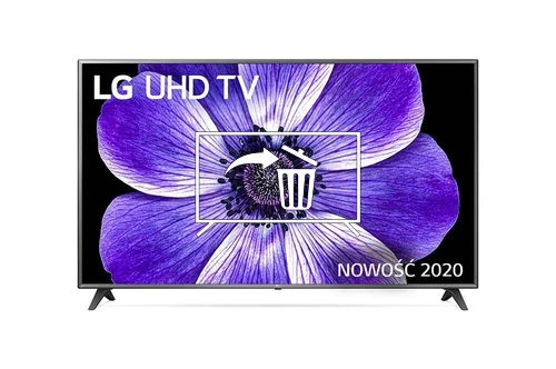 Desinstalar aplicaciones a LG 75UN70703LD