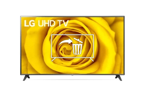 Desinstalar aplicaciones a LG 75UN70706LD