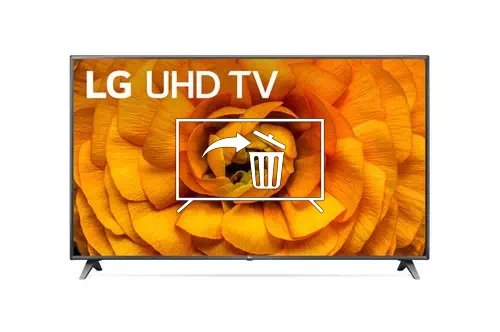 Desinstalar aplicaciones a LG 75UN8570PUC