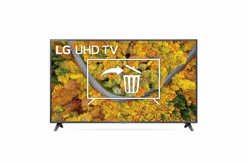 Désinstaller des applications sur LG 75UP75009LC.AEU sw LED-TVUHD Multituner Smart PVR ActiveHDR