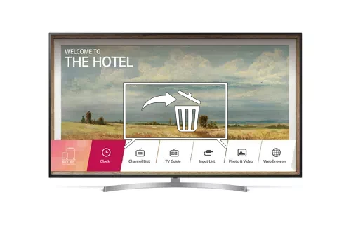 Désinstaller des applications sur LG 75UU770H