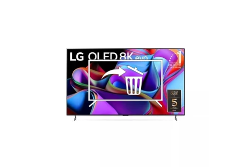 Desinstalar aplicaciones a LG 77" OLED 8K