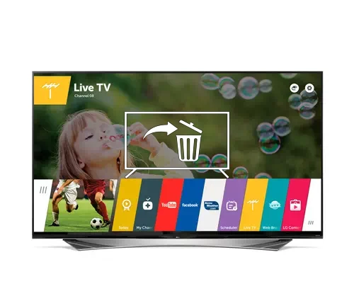 Uninstall apps on LG 79UF770V