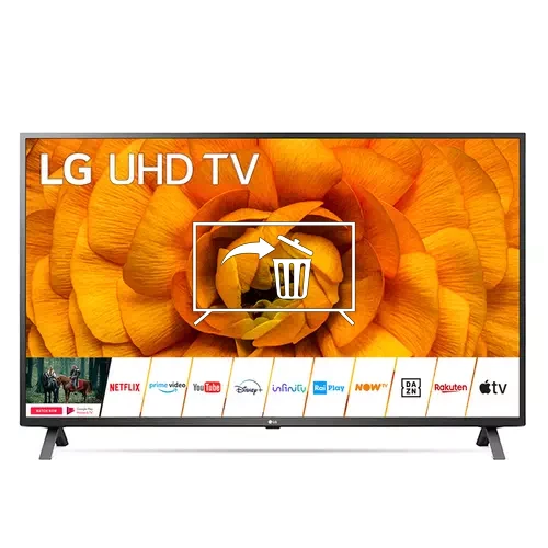 Desinstalar aplicaciones a LG 82UN85006LA