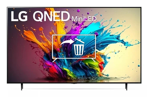 Uninstall applications on LG 86QNED90TUA