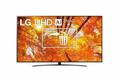 Désinstaller des applications sur LG 86UQ91009LA