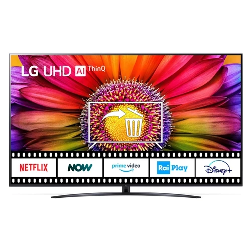 Uninstall apps on LG 86UR81006LA