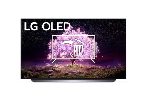 Desinstalar aplicaciones en LG LG C1 55 inch Class 4K Smart OLED TV w/ AI ThinQ® (54.6'' Diag)