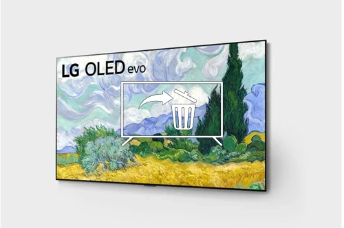 Desinstalar aplicaciones a LG LG G1 65 inch Class with Gallery Design 4K Smart OLED TV w/AI ThinQ® (64.5'' Diag)