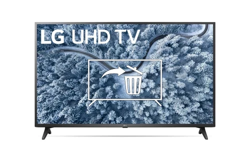 Desinstalar aplicaciones en LG LG UN 43 inch 4K Smart UHD TV