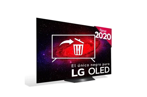 Uninstall apps on LG OLED