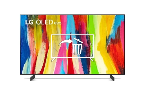 Desinstalar aplicaciones en LG OLED42C24LA