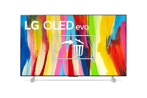 Uninstall apps on LG OLED42C26LB