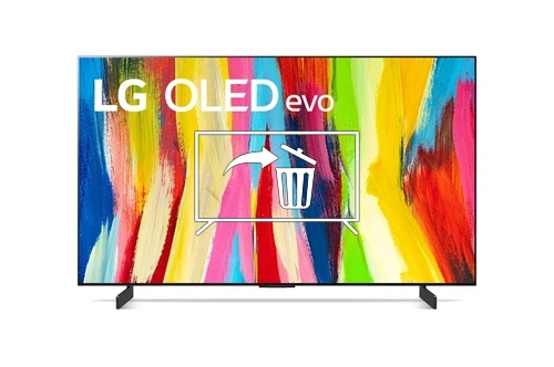 Desinstalar aplicaciones en LG OLED42C27LA