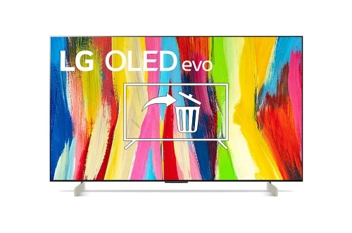 Uninstall apps on LG OLED42C29LB