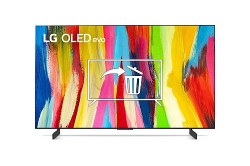 Uninstall apps on LG OLED42C2PUA