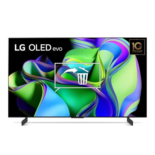 Désinstaller des applications sur LG OLED42C34LA.API