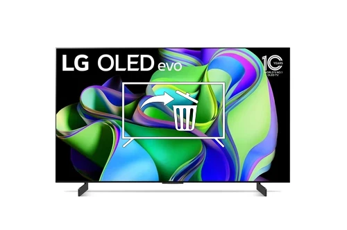 Desinstalar aplicaciones a LG OLED42C37LA