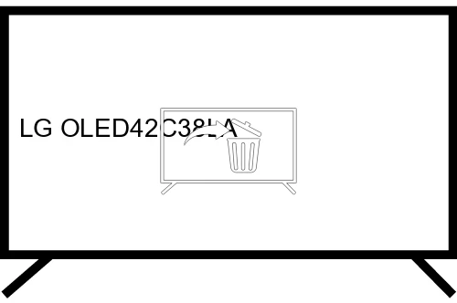 Uninstall apps on LG OLED42C38LA