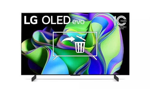 Desinstalar aplicaciones a LG OLED42C3PUA