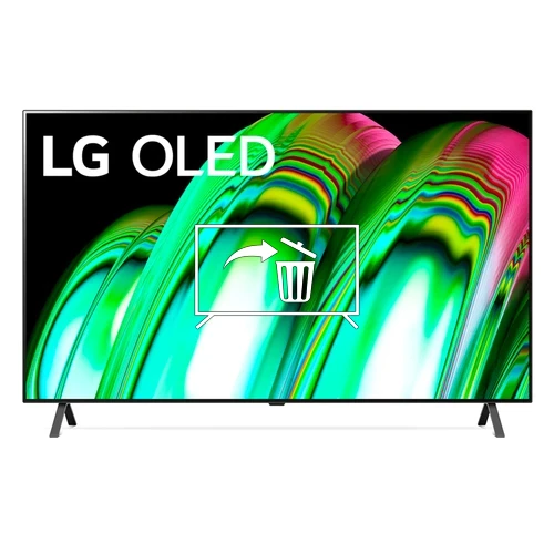 Uninstall apps on LG OLED48A26LA