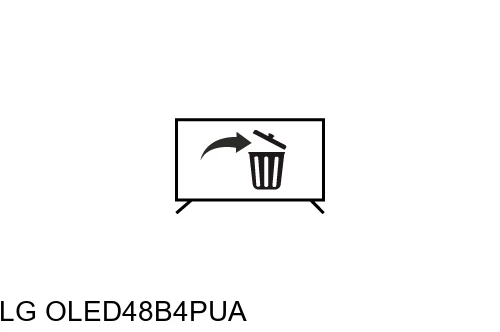 Desinstalar aplicaciones a LG OLED48B4PUA