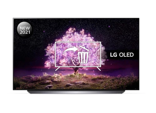 Uninstall apps on LG OLED48C1PVB