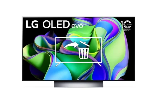 Desinstalar aplicaciones a LG OLED48C38LA