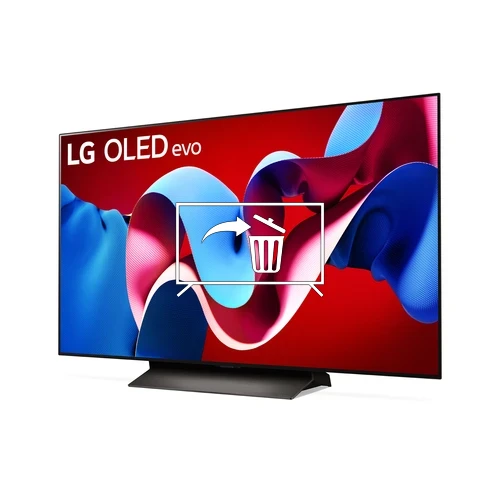 Desinstalar aplicaciones en LG OLED48C44LA