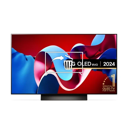 Désinstaller des applications sur LG OLED48C44LA.AEK