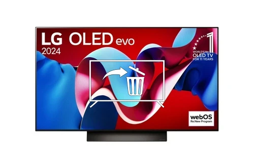 Desinstalar aplicaciones en LG OLED48C47LA