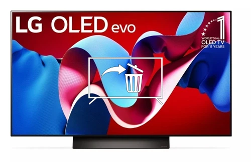 Desinstalar aplicaciones a LG OLED48C4PUA