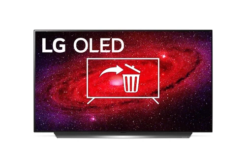 Desinstalar aplicaciones en LG OLED48CX3LB