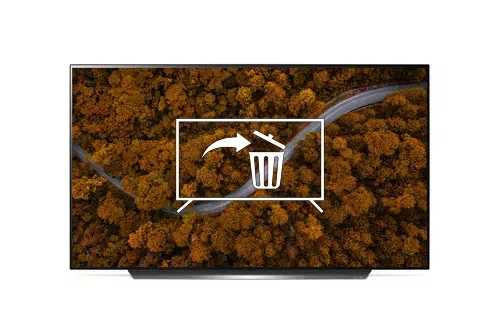 Uninstall apps on LG OLED48CX6LA