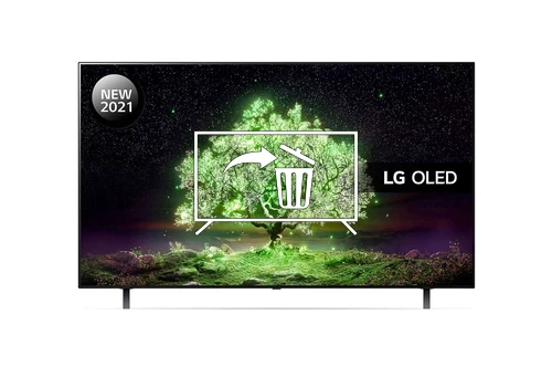 Desinstalar aplicaciones a LG OLED55A1PVA