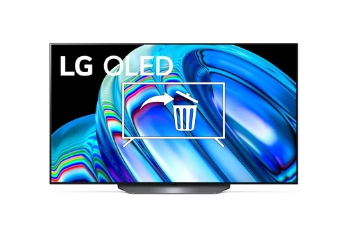 Uninstall apps on LG OLED55B2