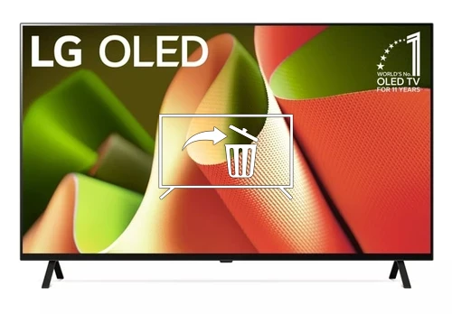 Uninstall applications on LG OLED55B4PUA