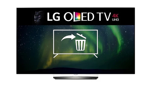 Désinstaller des applications sur LG OLED55B6T