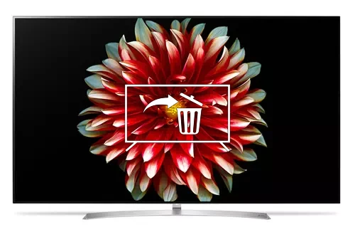 Désinstaller des applications sur LG OLED55B7D