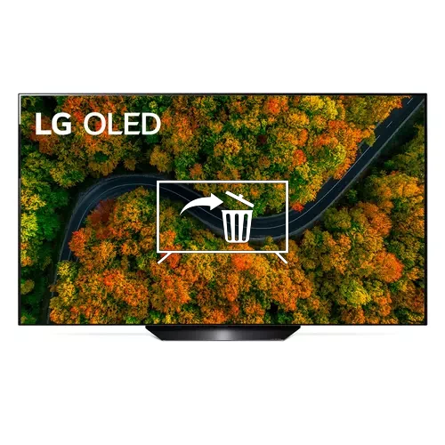 Uninstall apps on LG OLED55B9SLA