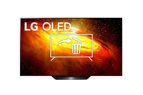 Uninstall apps on LG OLED55BX6LB-AEU