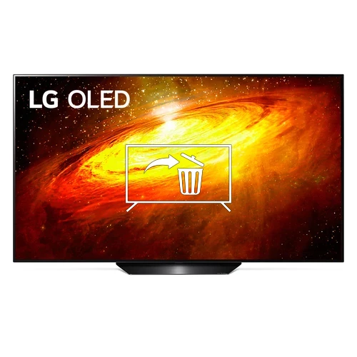 Désinstaller des applications sur LG OLED55BX6LB.API