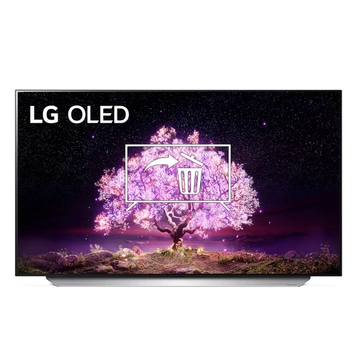 Uninstall apps on LG OLED55C15LA