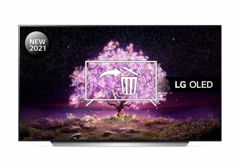 Desinstalar aplicaciones en LG OLED55C1PVA