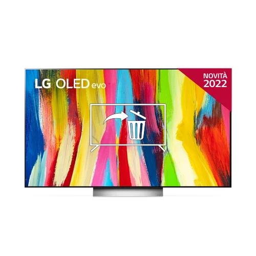 Desinstalar aplicaciones en LG OLED55C26LD.API